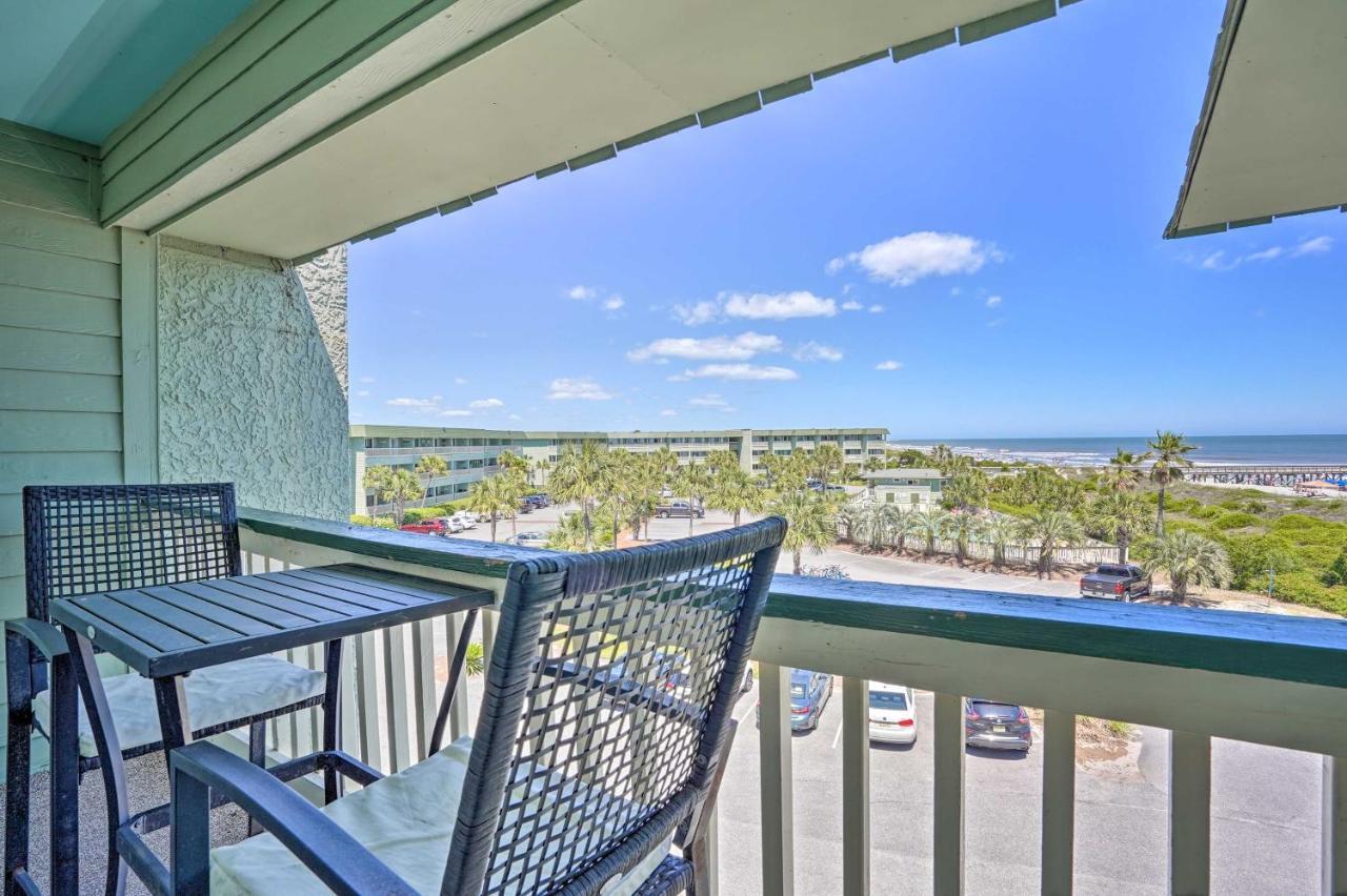 Isle Of Palms Beachfront Condo With Balcony And Pool! Exterior photo