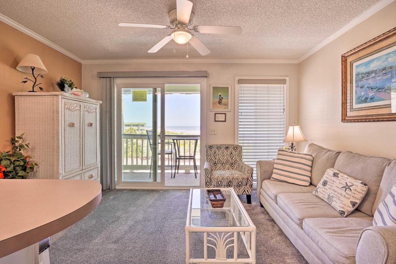 Isle Of Palms Beachfront Condo With Balcony And Pool! Exterior photo