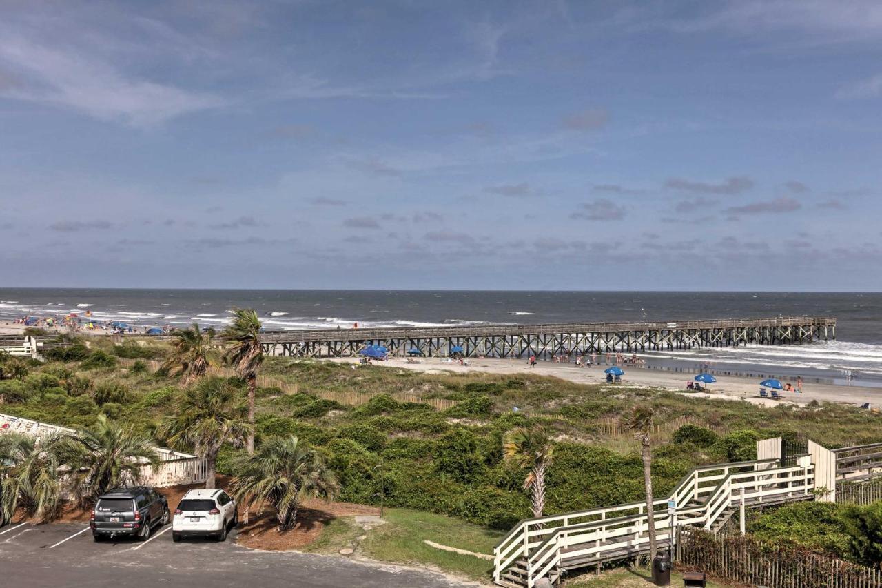 Isle Of Palms Beachfront Condo With Balcony And Pool! Exterior photo
